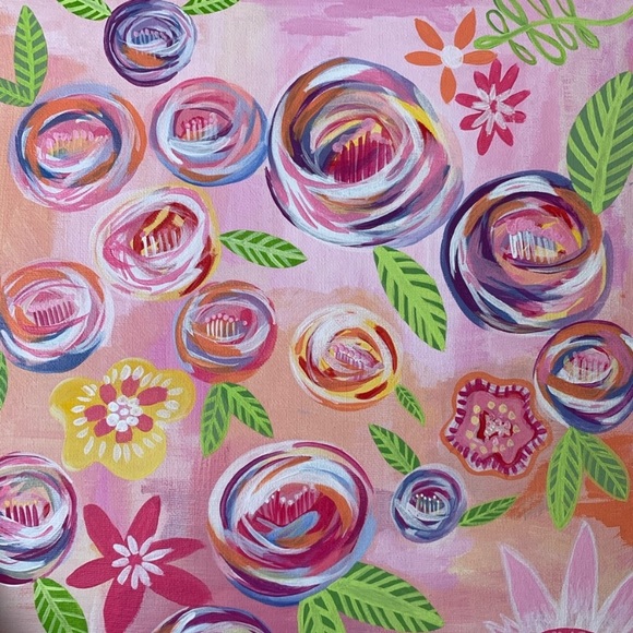 “Sunshine” Painting Original on Canvas - Picture 1 of 11